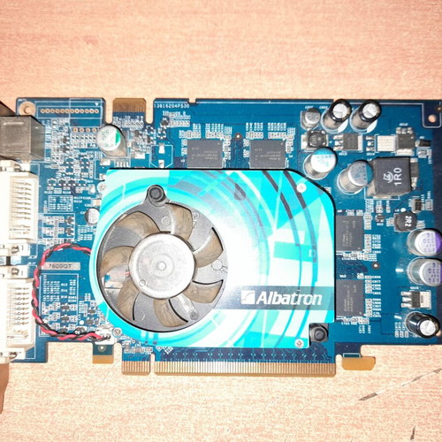 Albatron GeForce graphics card used