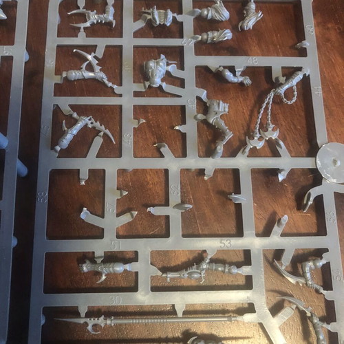 Drukhari Dark Eldar Bits used for Warhammer conversions 28mm scale