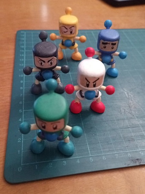 Φιγούρες Bomberman, πακέτο 5