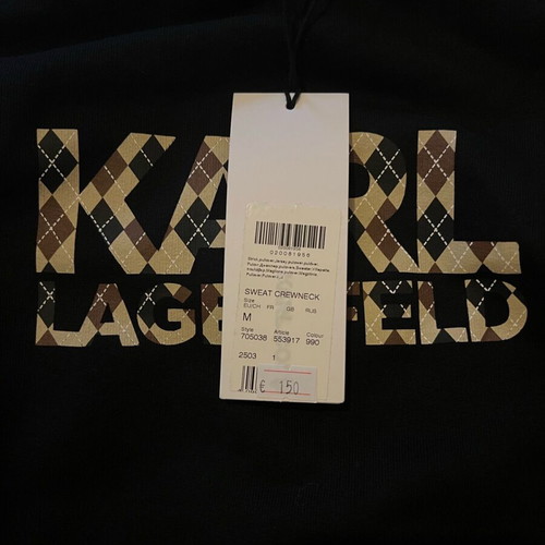 Karl Lagerfeld Medium sweatshirt new black