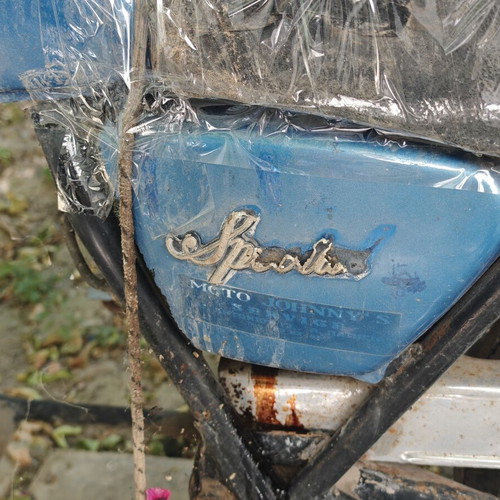 Yamaha motorcycle used for spare parts or scrap