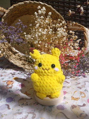 Pikachu Amigurumi Handmade Doll