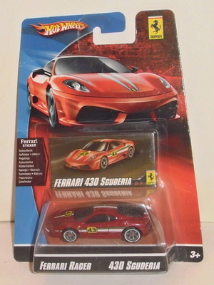 Hot Wheels Ferrari Racer 430 Scuderia new