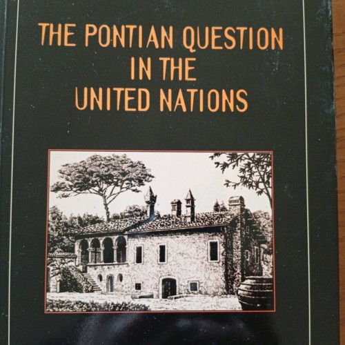 The Pontian Question in the United Nations university book like new