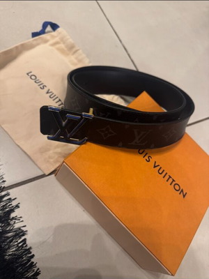 Luis Vuitton belt m0341 3 steps 40mm 110cm used