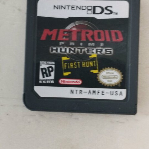 Disk -game metroid prime hunters -first hunt-