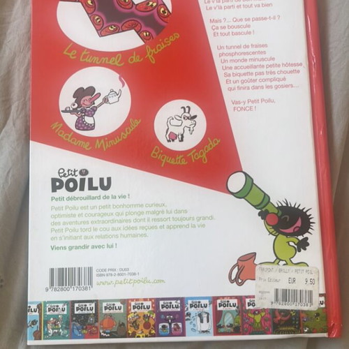 Petit Poilu Tome 20 Madame Minuscule French children's comic book used