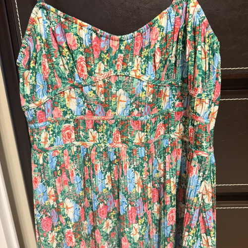 Zara midi dress, multicolored, size S