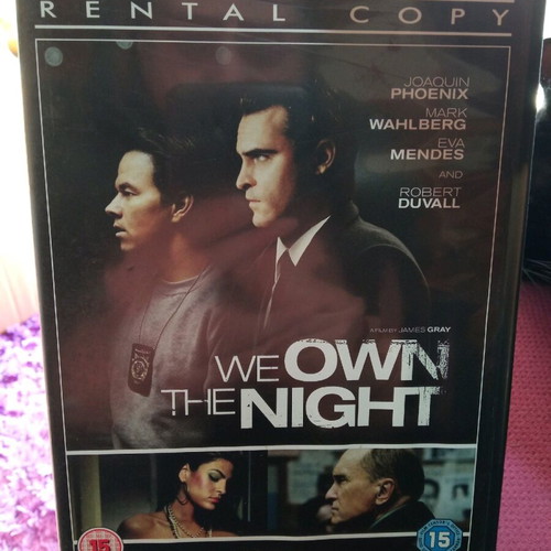 We Own The Night DVD like new, subbed action adventure romance
