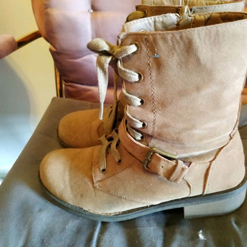Brown ankle boots used, size 38, very good condition