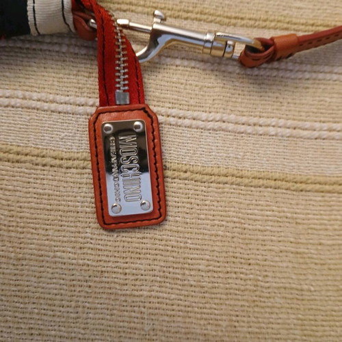 Moschino Chep and Chic bag used, fabric and genuine leather