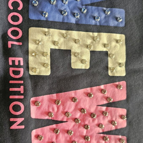 Zara blue sweatshirt like new with strass for 14-15 year old girl