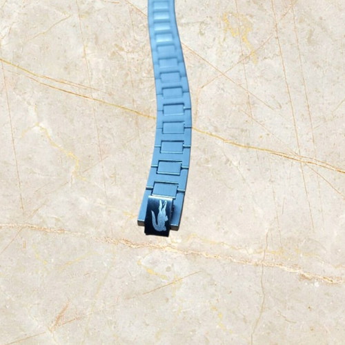 Lacoste Stainless Steen bracelet brand new, silver, size 21cm