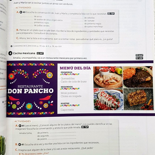Gente Al Día Student Book Spanish Method A1-A2 new