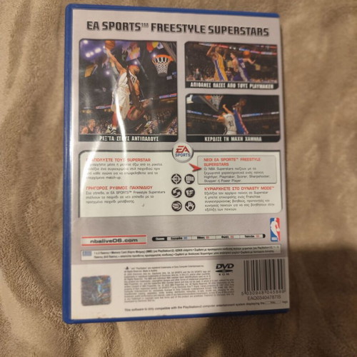 NBA Live 2006 Wade authentic PlayStation 2 game used