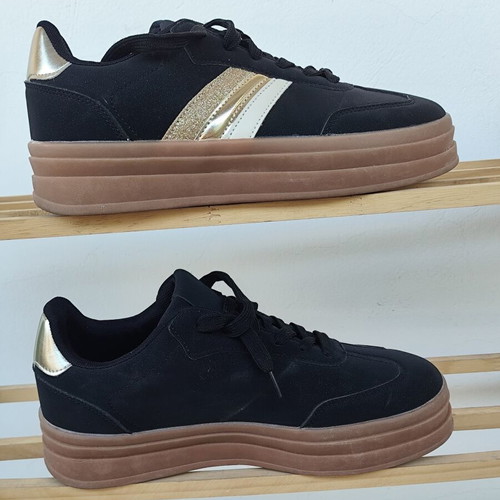 Jomix Shoes sneakers size 39, black and gold
