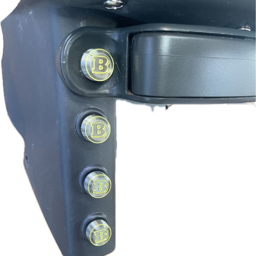 Smart Fortwo 450 caps for cup holder/ashtray lower part new, 4 pieces