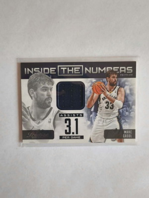 Marc Gasol Basketball Card NBA Panini Prestige 2012-2013 like new