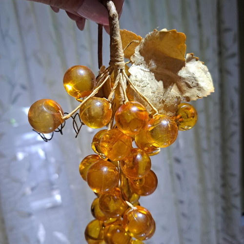 Decorative grape with beads like new