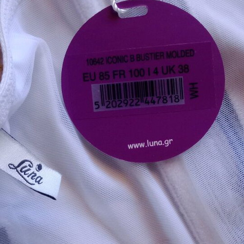 Luna Iconic Lingerie new corset with tag, size 85