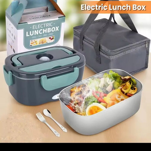 Electric Heated Food Container 1.5L 80W Stainless Steel