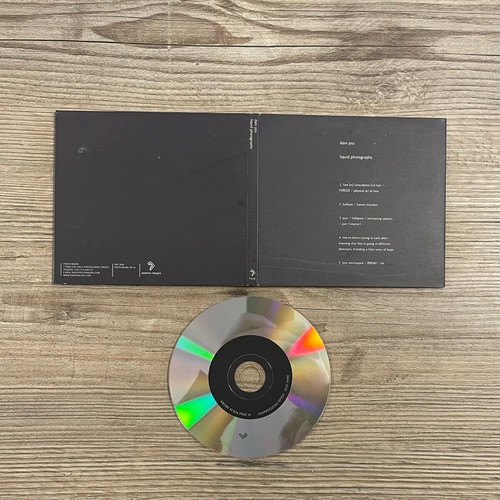 Dani Joss Liquid Photography CD like new, minimal electronica