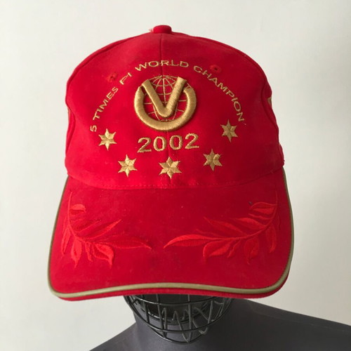 Michael Schumacher 2002 Formula 1 Racing Team Cap like new