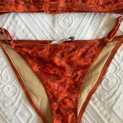 Vassia Kostara bikini like new, red, size S