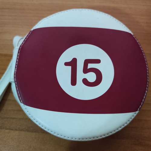CD case used with 24 slots billiard ball design