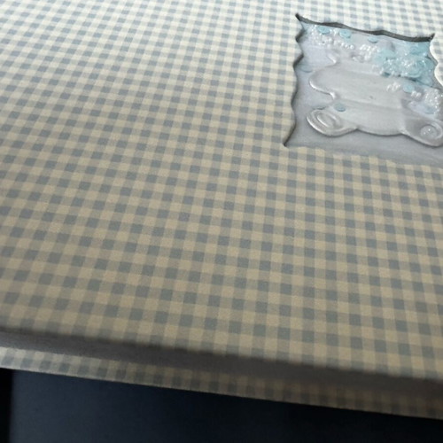 Photo album for baby boy baptism like new