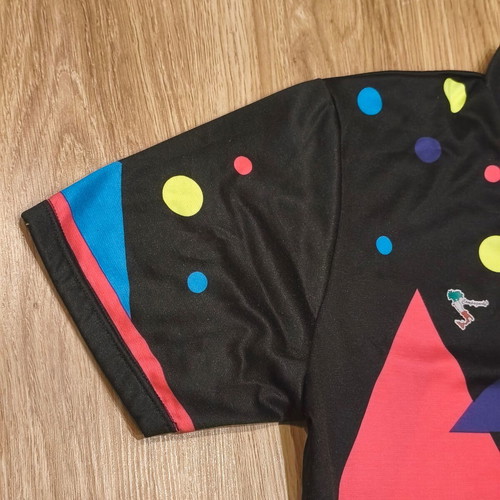 Vintage Campagnola cycling jersey short sleeve geometric size 8, like new