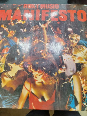 Manifesto Roxy Music vinyl record used