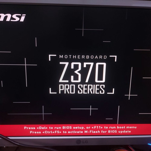 MSI Z370-A PRO motherboard with box