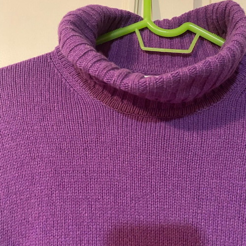 Purple women's turtleneck sweater Zara like new, size M-L