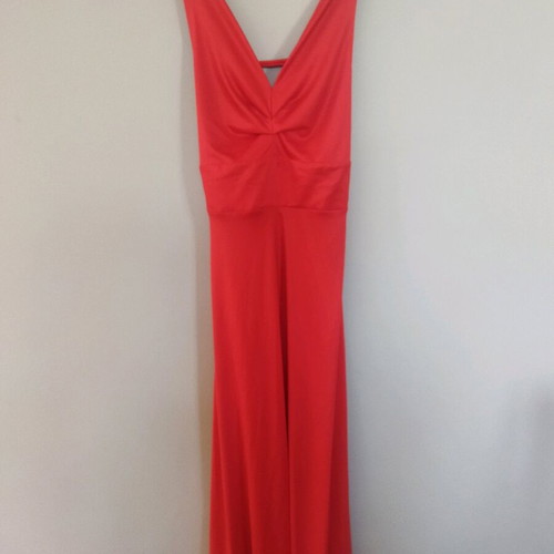 Maxi off-shoulder dress Parizianista like new, red