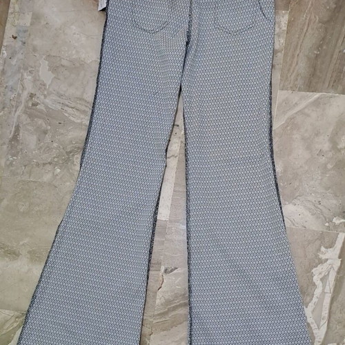 Shine 2gether women's flare pants like new, Small, black and white