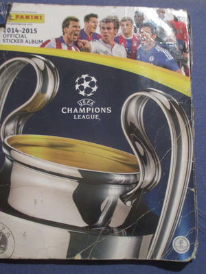 Αλμπουμ Panini Champions League 2014-2015 μεταχειρισμένο, πλήρες 100%