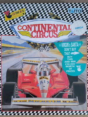 Continental Circus (Virgin) (Amiga) like new