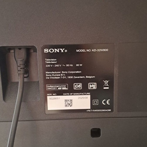 Sony BRAVIA KD32W800 32" Smart TV Android like new