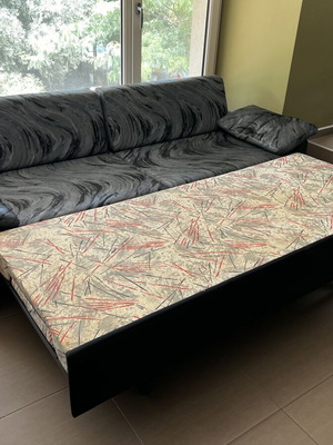 Sofa bed 3-seater 210 cm like new
