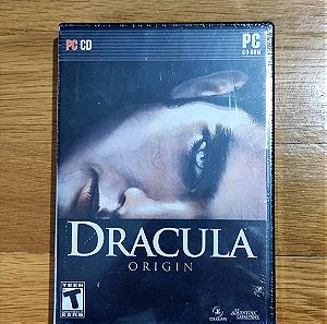 DRACULA ORIGIN PC GAME - Sealed - Σφραγισμένο