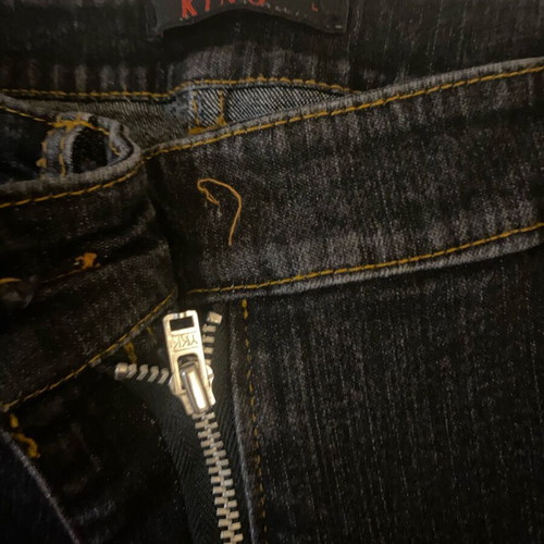 KINO dark blue jeans like new with slight flare