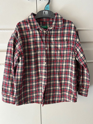 Benetton kids jacket/shirt 5-6 years like new, multicolor