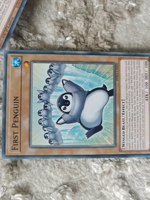 Yu-Gi-Oh First Penguin card like new