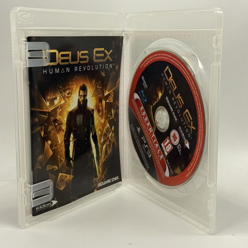 Deus Ex PlayStation 3 game used, action adventure