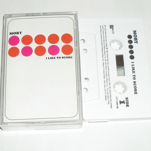 Moby I Like To Score cassette tape like new, electronic