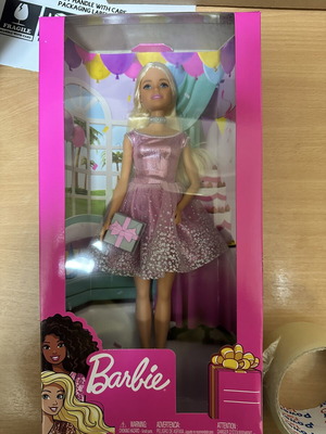 Barbie Birthday Celebration Doll, new in box