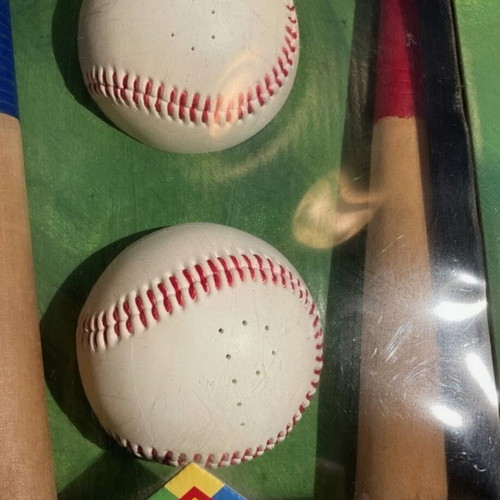 Hallmark baseball-themed BBQ utensil set
