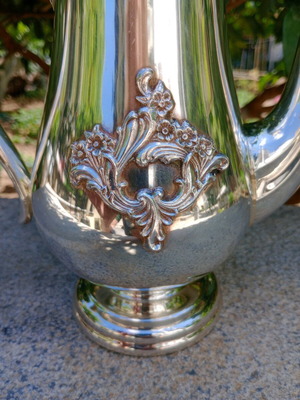 Antique silver-plated teapot coffee pot like new