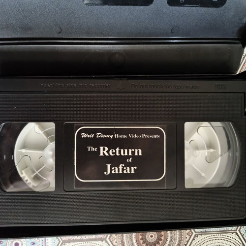 Aladdin The Return of Jafar VHS used, Bulgarian dubbing